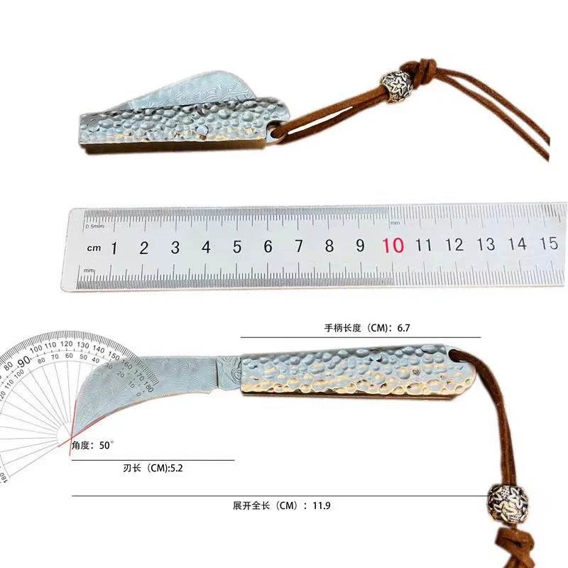 AYAKO B - VG10 DAMASCUS EDC - Image 14