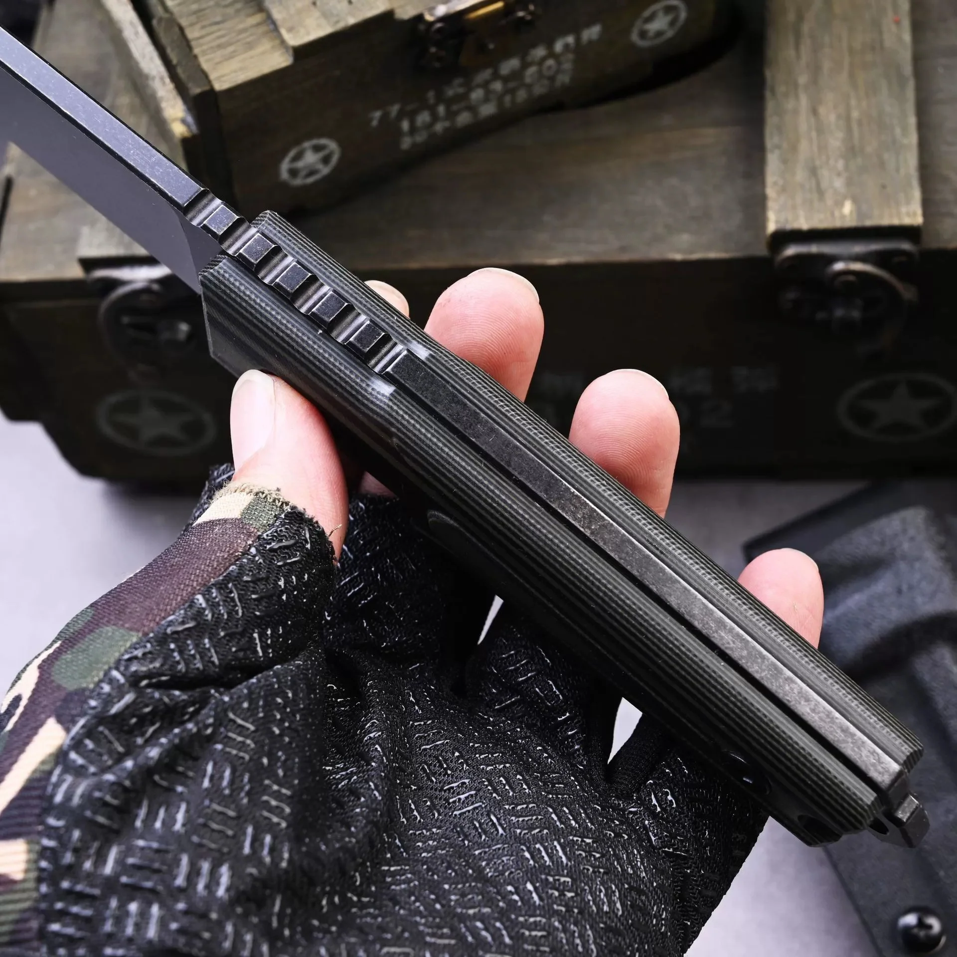 CAYMON - 5CR15MOV | FULL TANG - Image 3