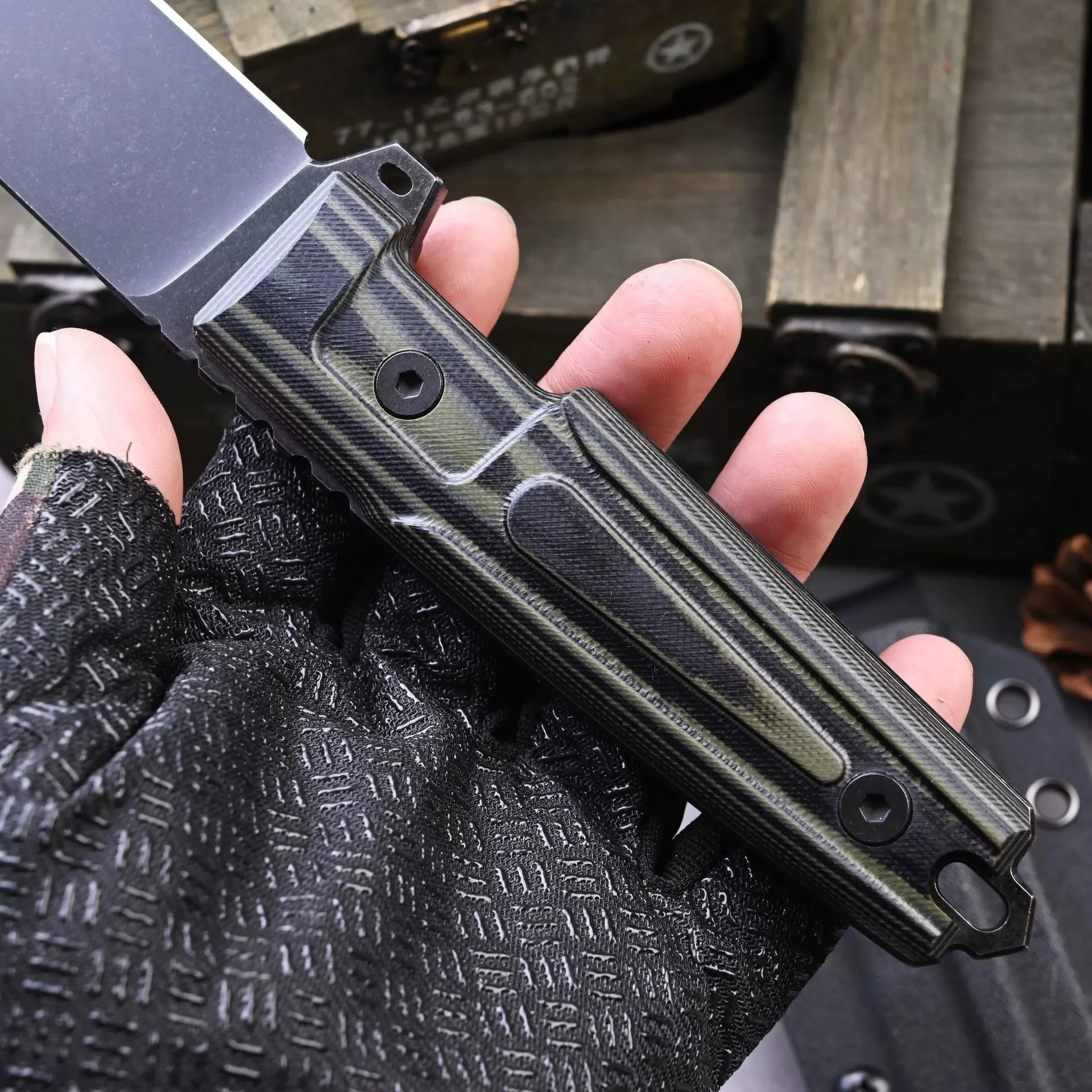 CAYMON - 5CR15MOV | FULL TANG - Image 4