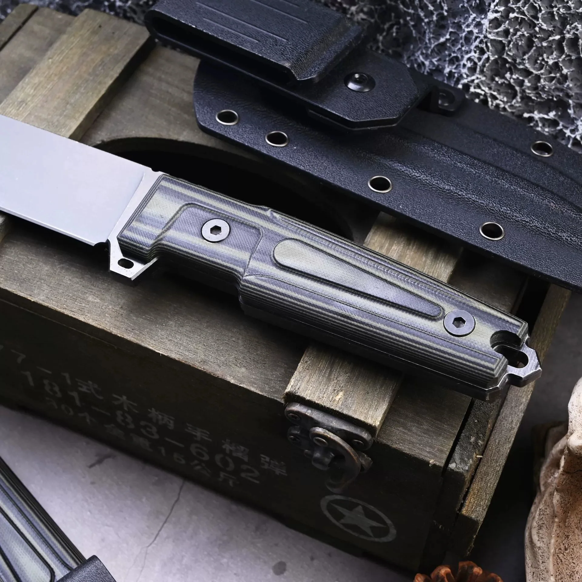 CAYMON - 5CR15MOV | FULL TANG - Image 6