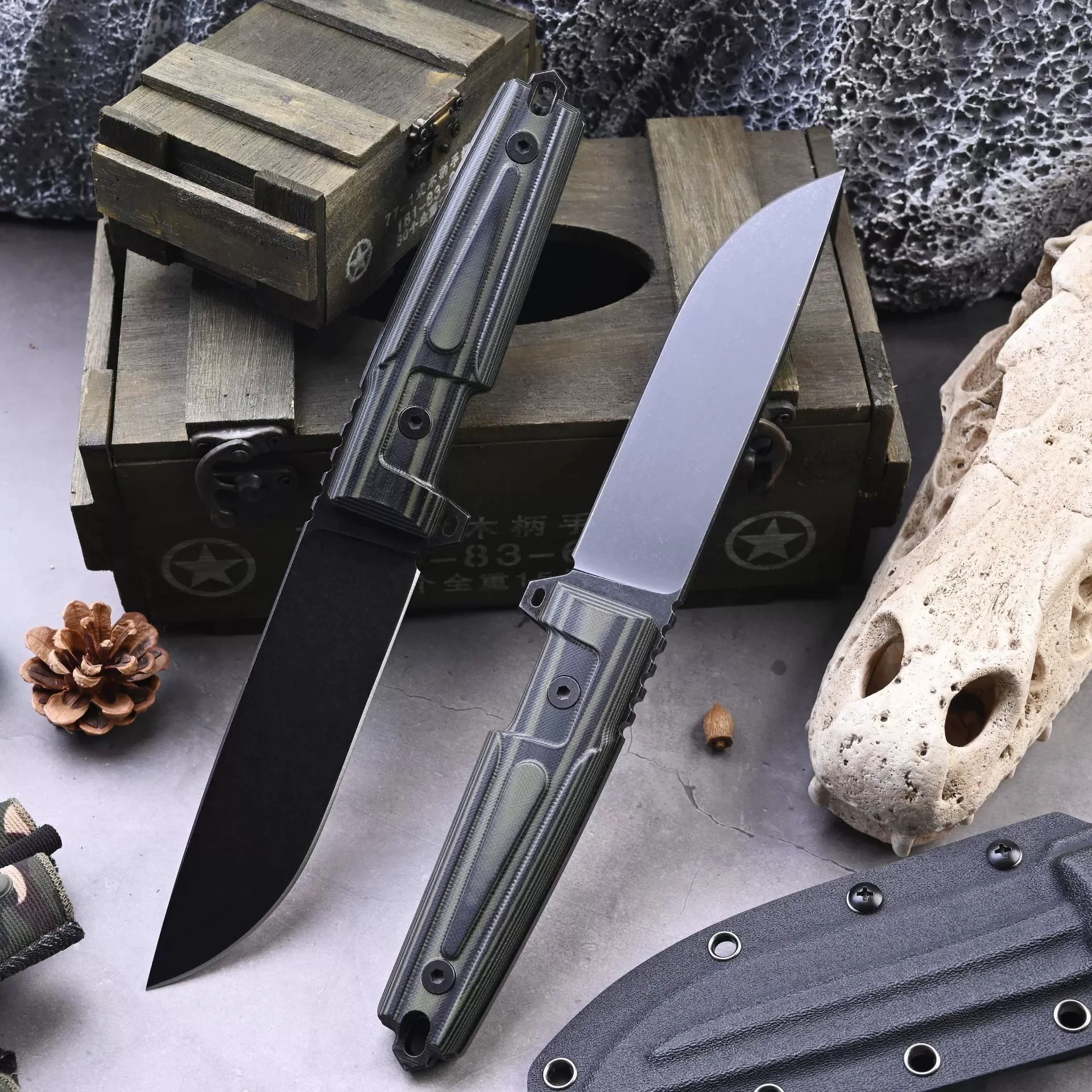 CAYMON - 5CR15MOV | FULL TANG - Image 9