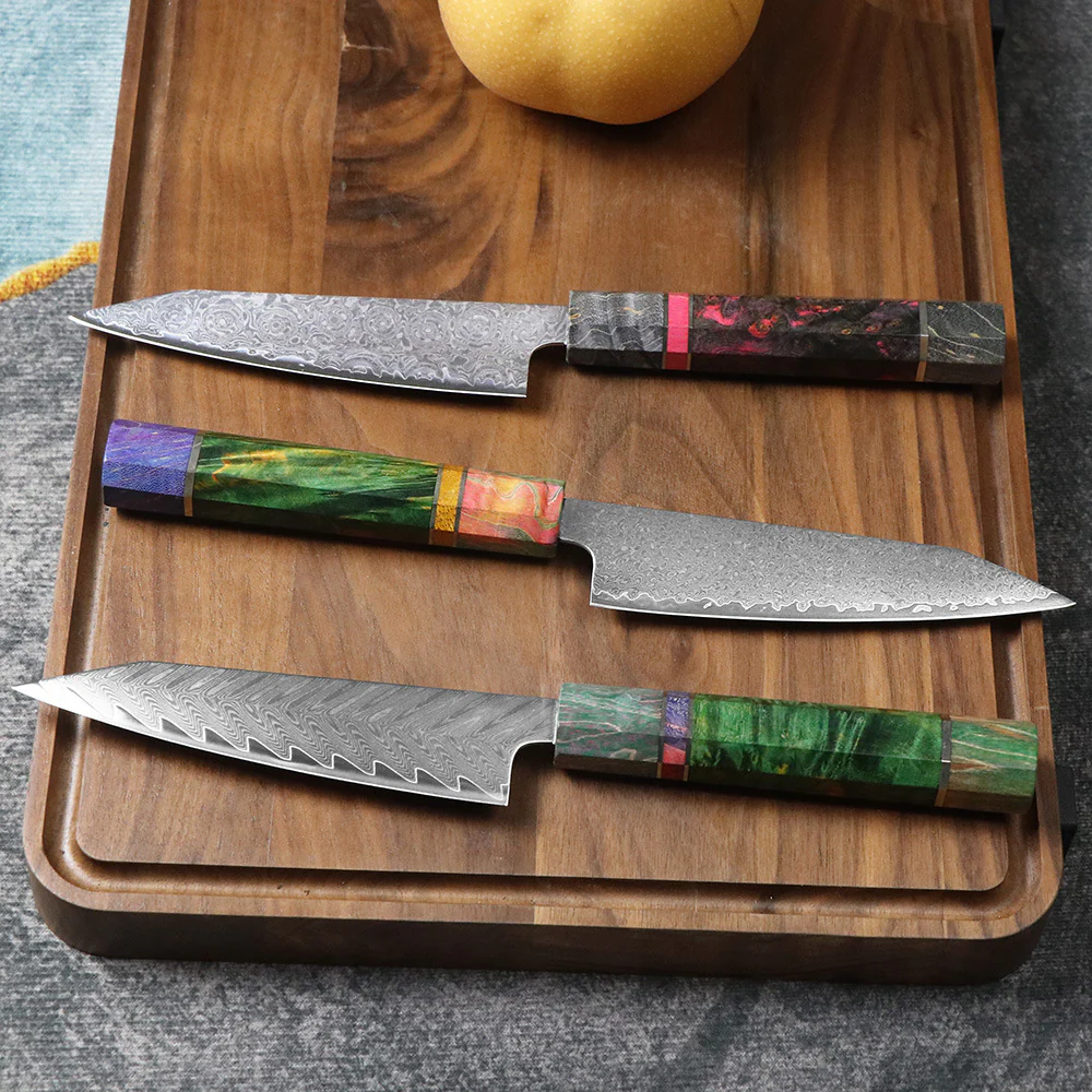 CYRUS SANTOKU - VG10 DAMASCUS KASUMI™ - Image 4