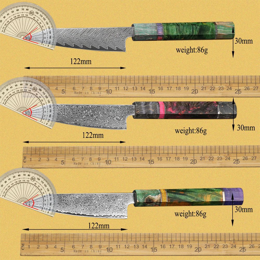 CYRUS SANTOKU - VG10 DAMASCUS KASUMI™ - Image 5