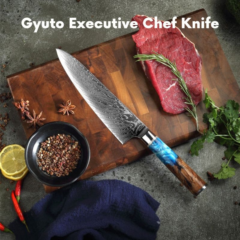 GYUTO - DAMASCUS EXECUTIVE CHEF KNIFE KASUMI™ - Image 7