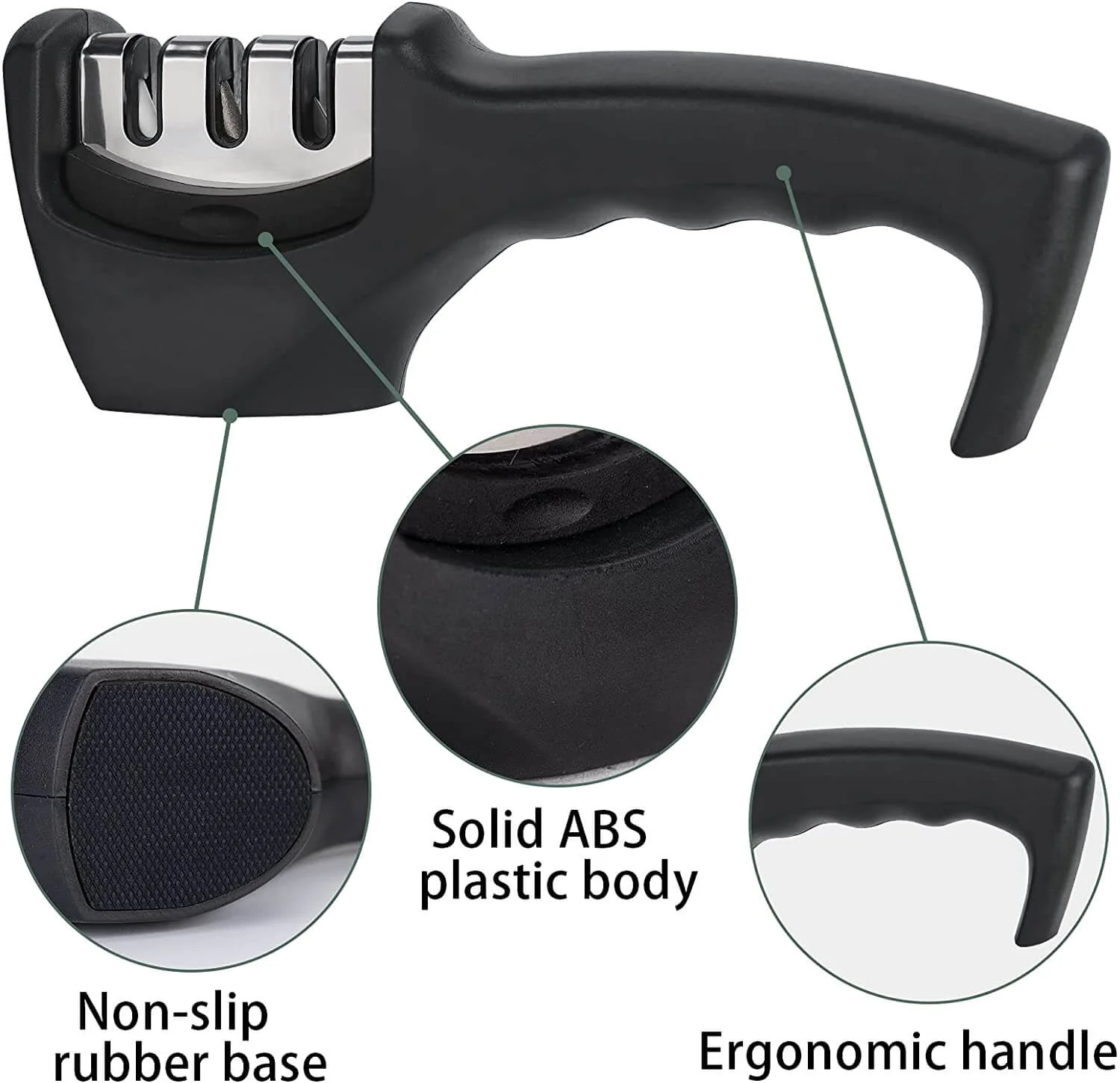 PROFESSIONAL 3-STAGE KNIFE SHARPENER KASUMI™ - Image 3