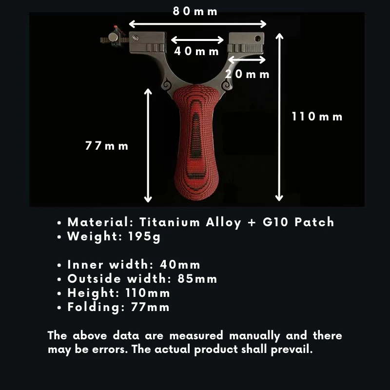 SCORPIO - TITANIUM ALLOY SLINGSHOT FRAME KASUMI™ - Image 9