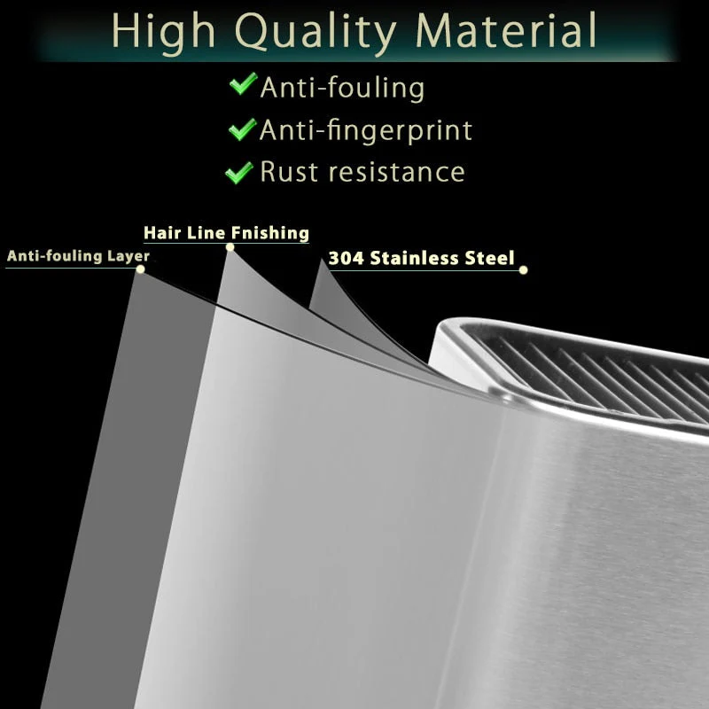 UNIVERSAL KNIVES HOLDER STAINLES STEEL BLOCK KASUMI™ - Image 5